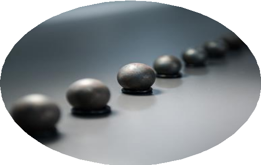 BOLAS DE MOLIENDA DE ALTO CONTENIDO DE CROMO PARA FUNDICIoN